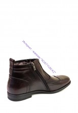 Ботинки Etor 16608-7485 бордовые