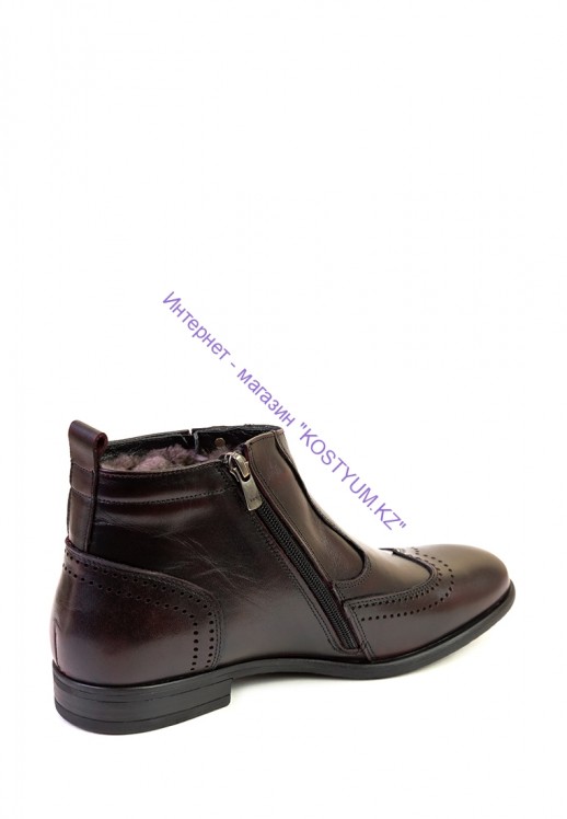 Ботинки Etor 16608-7485 бордовые