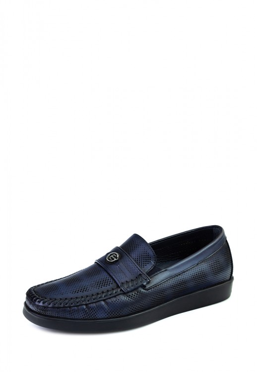 Мокасины Etor 17387-33 синие