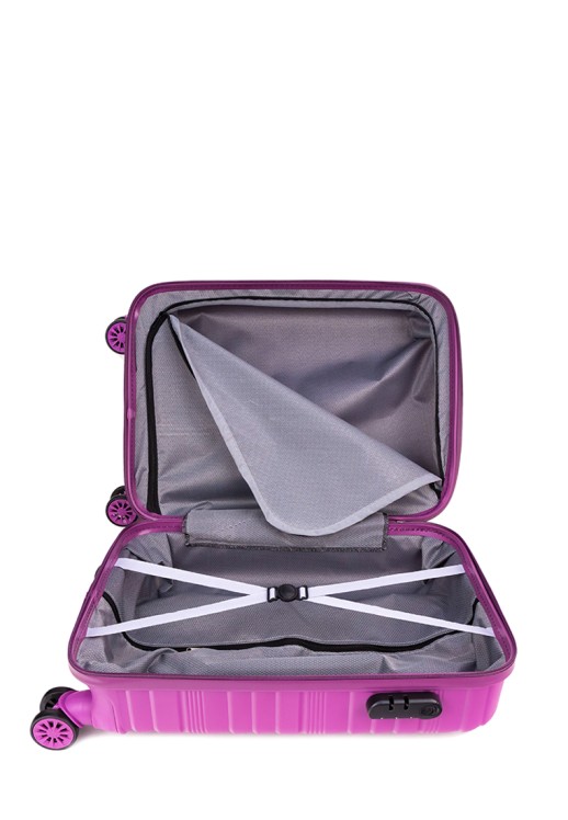 Чемодан LAGUNA 001-08 сиреневый S 50 л