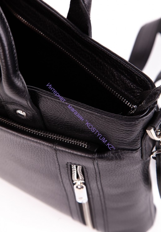 Сумка-портфель Karya 0762-45 чёрная