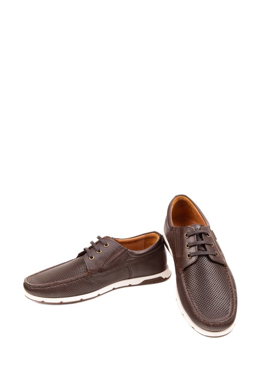 Мокасины Etor 18772-011 коричневые