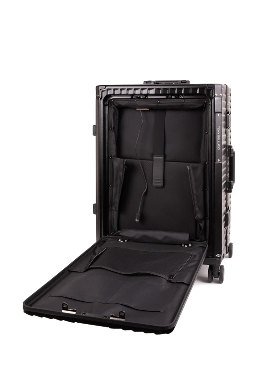 Чемодан Tony Bellucci трансформер черный S 44 л