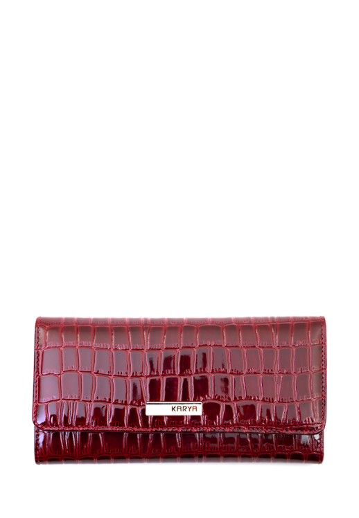 Кошелёк Karya 1146-08 бордовый