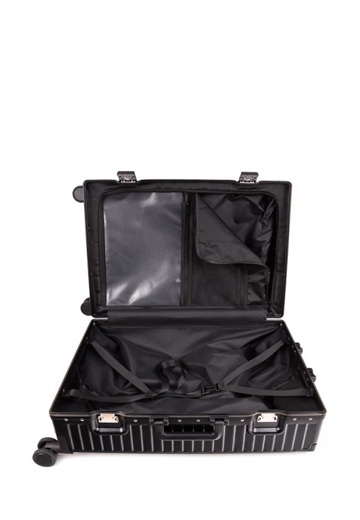 Чемодан Tony Bellucci трансформер черный M 79 л