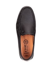 Мокасины Etor 17950-33 чёрные