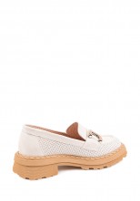 Лоферы Vesba 1351654-502 бежевые