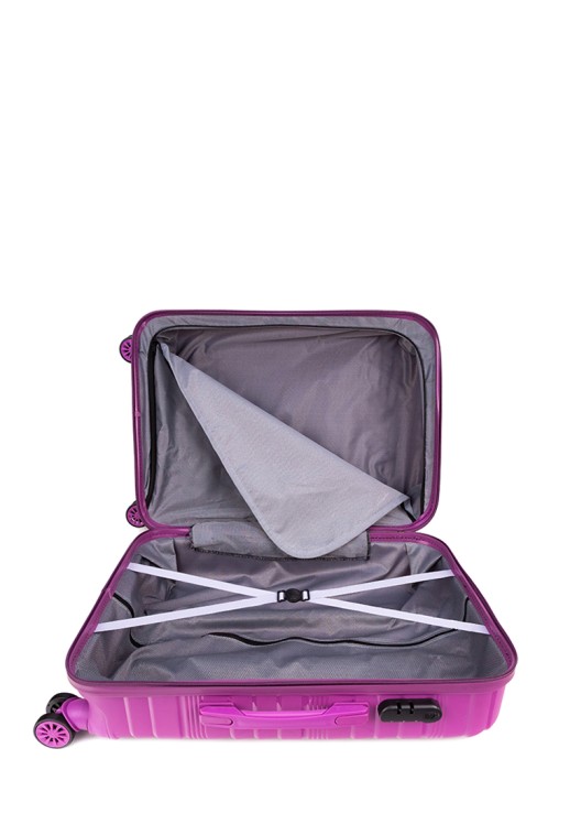 Чемодан LAGUNA 001-08 сиреневый L 122 л