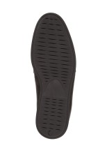 Слипоны Etor 19897 черные с мехом