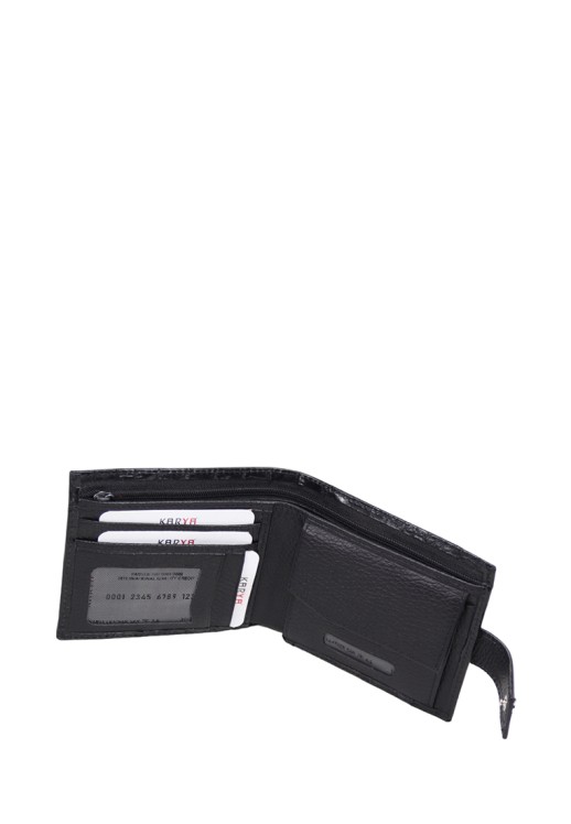 Портмоне Karya 0457-53 чёрное