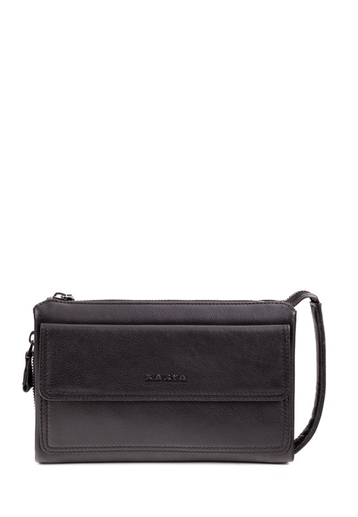 Борсетка Karya 0714-45 чёрная