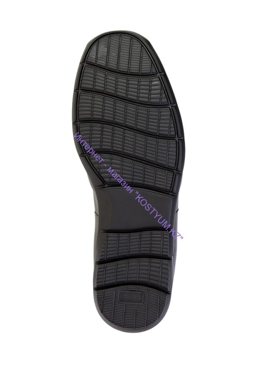 Мокасины Etor 13962 черные с мехом