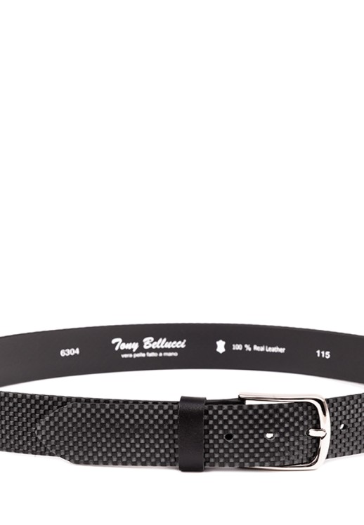 Ремень Tony Bellucci 6304 чёрный