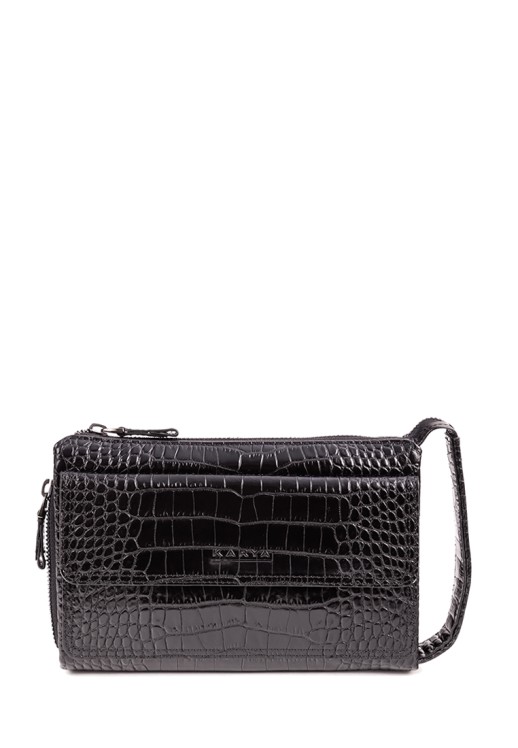 Борсетка Karya 0714-53 чёрная