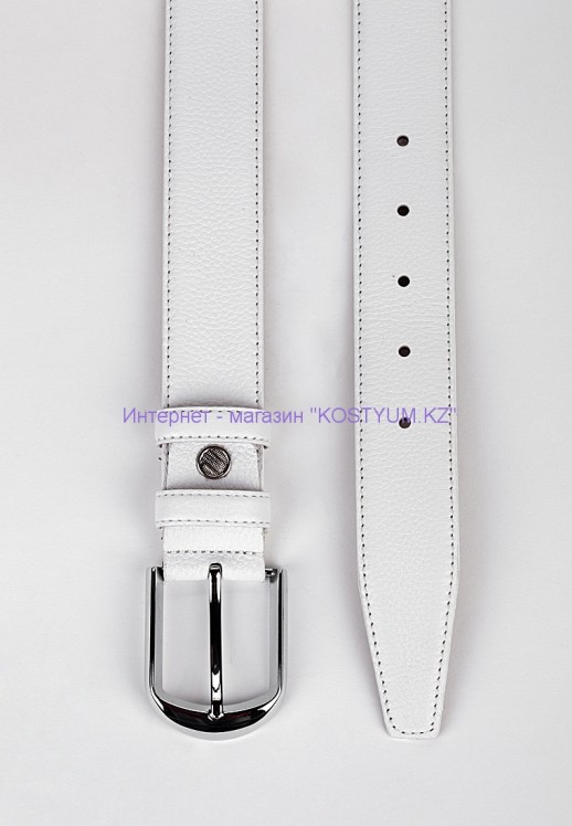 Ремень Karya 9004 белый 