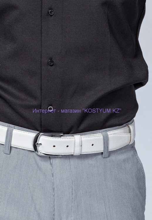 Ремень Karya 9004 белый 