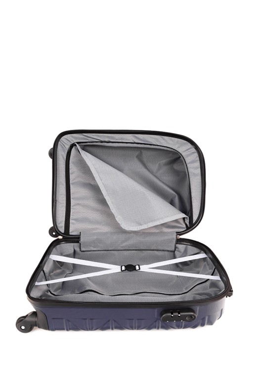 Чемодан LAGUNA 002-02 синий S 43 л