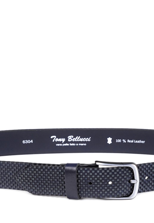 Ремень Tony Bellucci 6304 синий