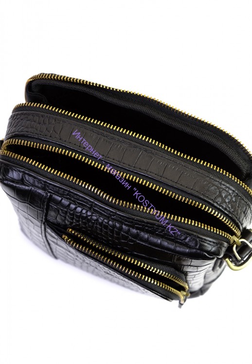 Сумка Tony Bellucci 5154-16 черная кроко