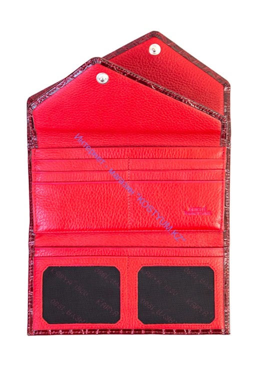 Кошелёк Karya 1115-08 бордовый