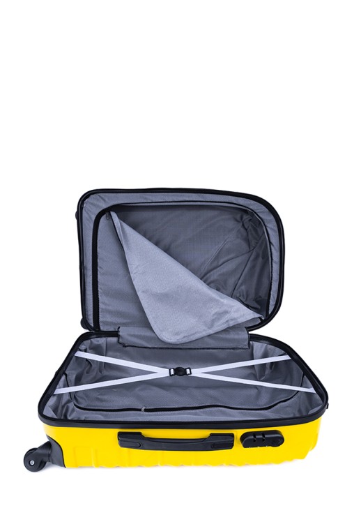 Чемодан LAGUNA 002-06 желтый M 65 л