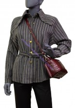 Женская сумка Karya 2123-016 бордовая