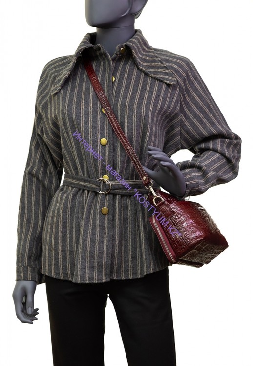 Женская сумка Karya 2123-016 бордовая