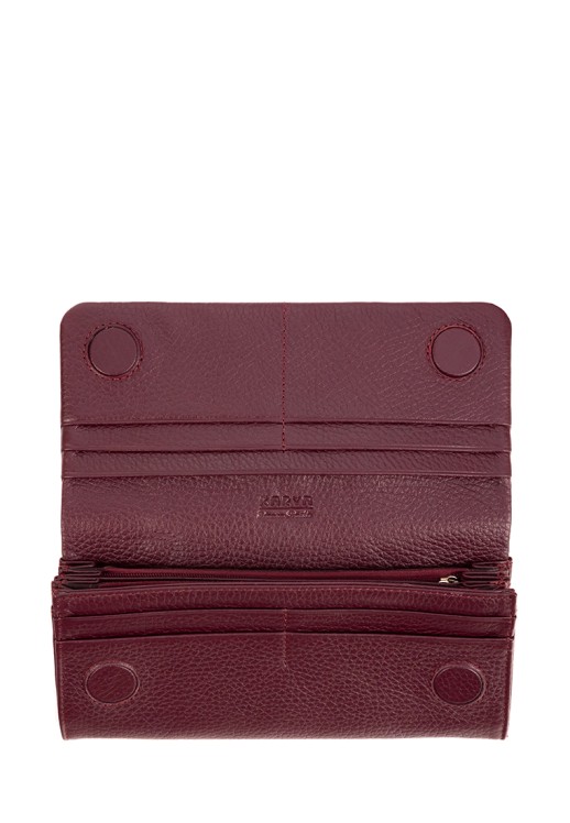Кошелёк Karya 1159-243 бордовый