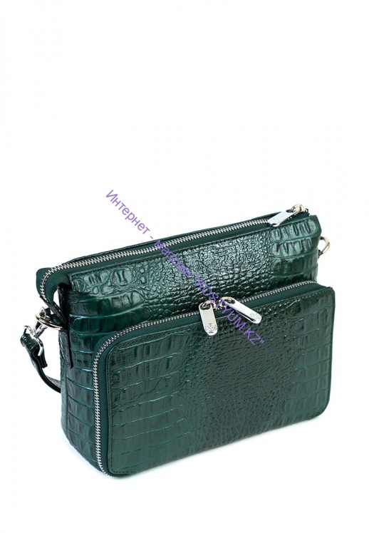 Женская сумка Karya 2123-017 зеленая