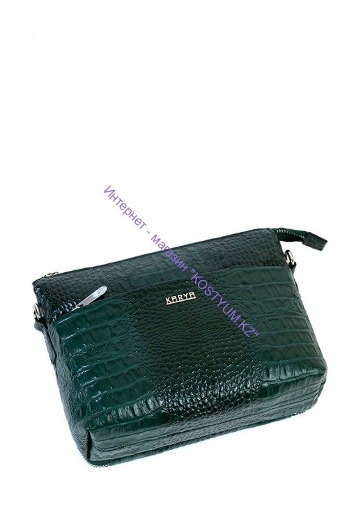 Женская сумка Karya 2123-017 зеленая