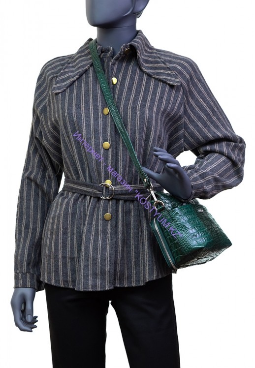 Женская сумка Karya 2123-017 зеленая