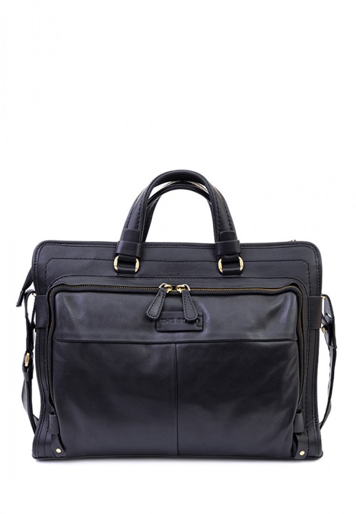 Сумка-портфель Bond 3593-1 чёрная