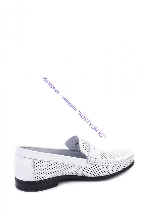 Мокасины Etor 14427-7188 белые