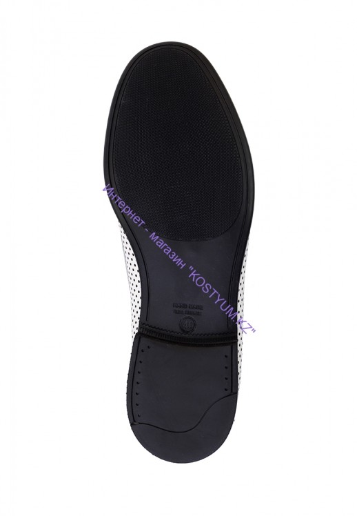 Мокасины Etor 14427-7188 белые