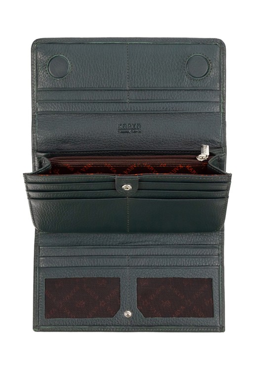 Кошелёк Karya 1146-030 зеленый