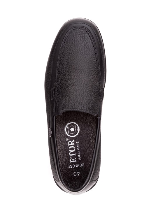 Мокасины Etor 19577-0355 черные
