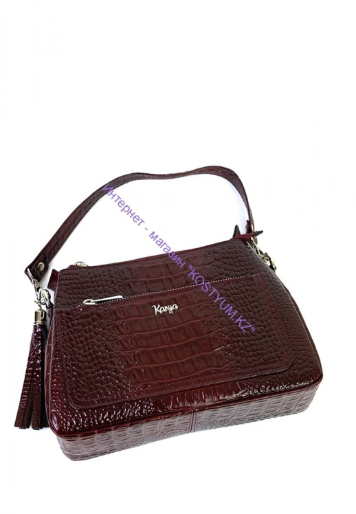 Сумка Karya 2134-016 бордовая