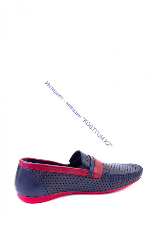 Мокасины Etor 16244-11601 синие