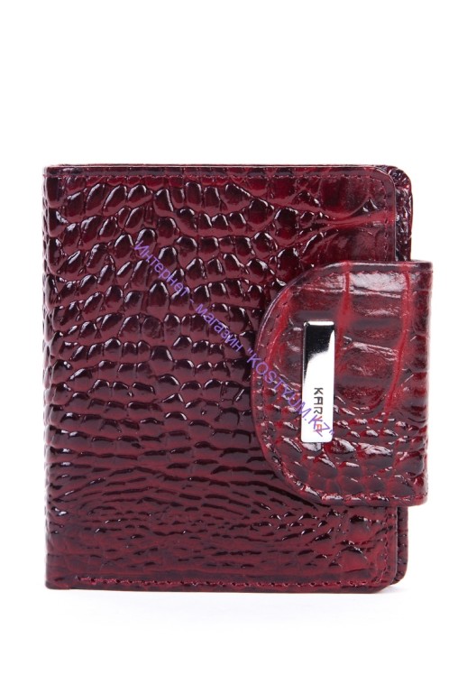 Кошелёк Karya 1052-016 бордовый