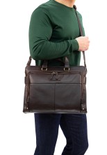 Сумка-портфель Roberto Tonelli RT166-4 коричневая