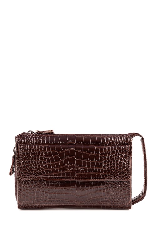 Борсетка Karya 0714-57 коричневая