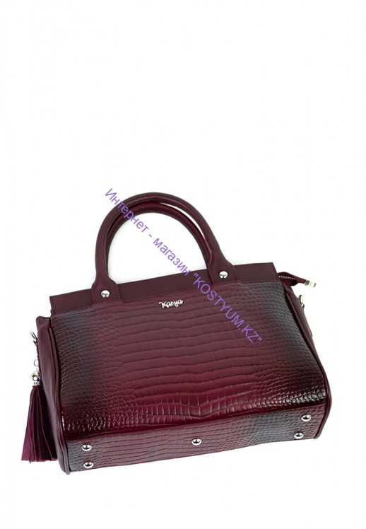 Женская сумка Karya 2167-503 бордовая