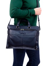 Сумка-портфель Roberto Tonelli RT166-49 синяя