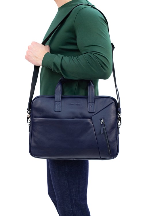 Сумка-портфель Roberto Tonelli RT167-49 синяя