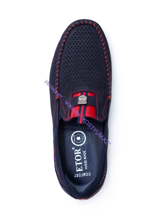 Мокасины Etor 14211-16654 синие