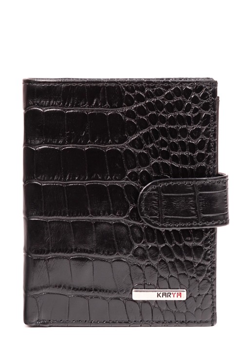 Портмоне Karya 0465-53 чёрное