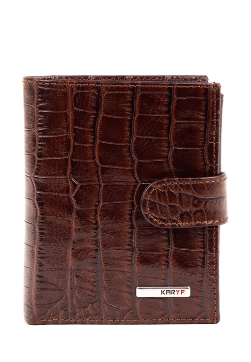 Портмоне Karya 0465-57 коричневое