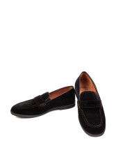 Туфли Etor 20309-3015 чёрные замшевые