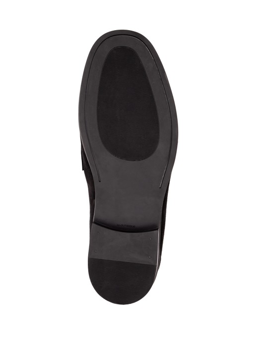 Туфли Etor 20309-3015 чёрные замшевые