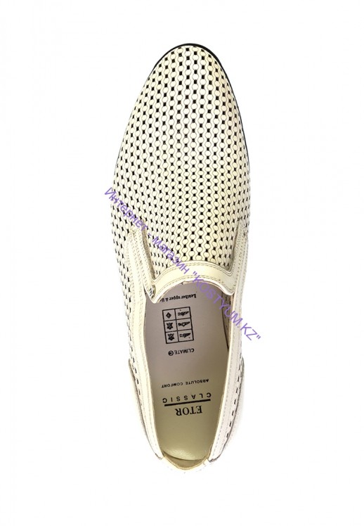 Туфли Etor 10317-990 бежевые
